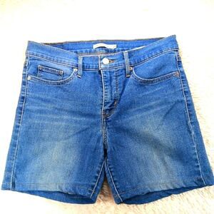 Levi's 311 Shaping Skinny Stretch Denim Shorts Womans 29